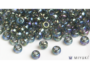 Miyuki 6/0 Glass Beads- 249 Transparent Grey AB