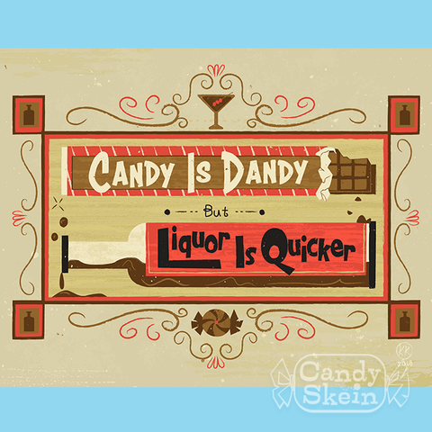 Art Print- Candy is Dandy