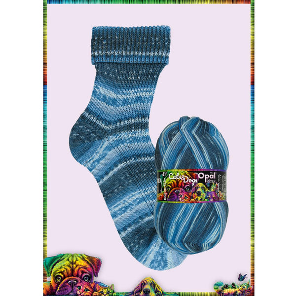 Opal Cats & Dogs- wuscheliger Stockchenholer (blue)