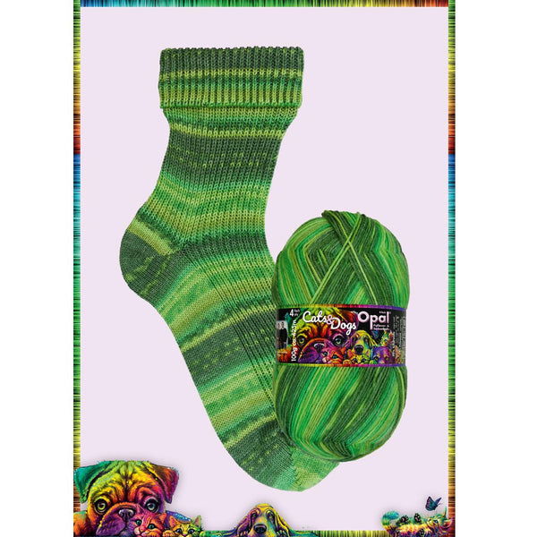 Opal Cats & Dogs- quietschfidele Jagerin (Green)