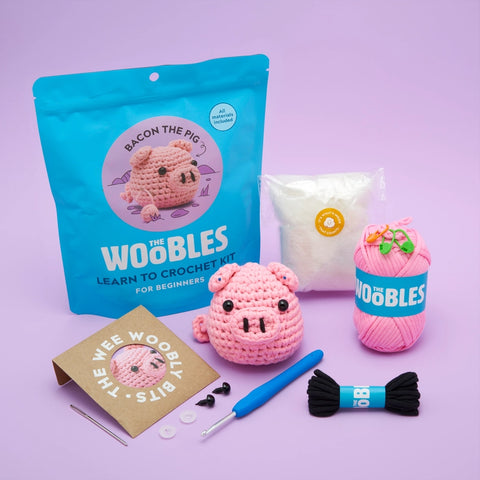 Woobles- Bacon the Pig Kit
