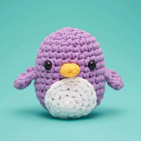 Woobles- Purple Pierre the Penguin Kit