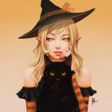 Diamond Art Club- A Little Witchy