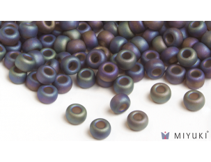 Miyuki 6/0 Glass Beads- 135FR Transparent Frost Root Beer AB