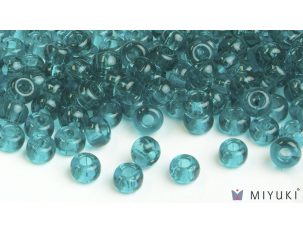 Miyuki 6/0 Glass Beads- 2405 Transparent Teal