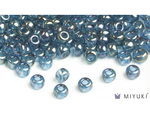 Miyuki 6/0 Glass Beads- 305 Lake Blue Gold Luster
