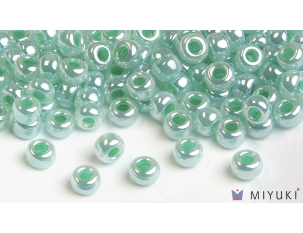 Miyuki 6/0 Glass Beads- 536 Seafoam Green Ceylon