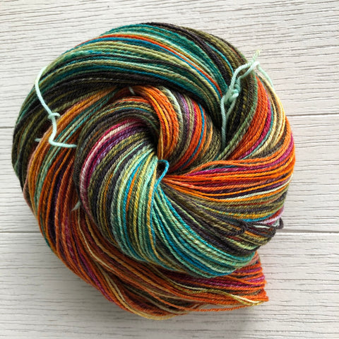 Handspun- 500 yds Light Fingering 100% SW USA Merino