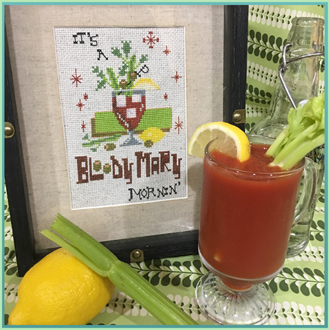 Candy Stitch Pattern- No. 7 Bloody Mary Mornin'