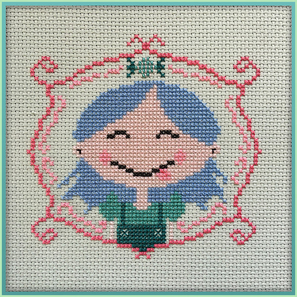 Candy Stitch Pattern- No. 1 Lil' Miss Candy Girl