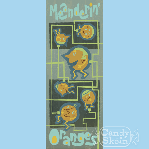 Art Print- Meanderin' Oranges
