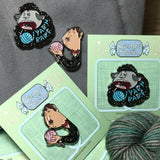 Enamel Pin- Yarn Butler