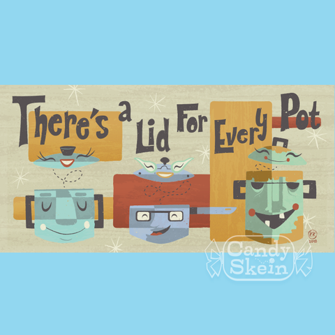 Art Print- A Lid for Every Pot