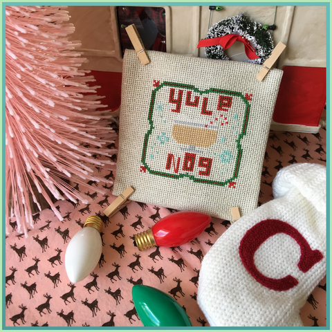Candy Stitch Pattern- No. 6a Yule Nog