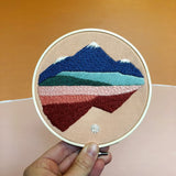 MCreativeJ- DIY Beginner Mountainscapes Embroidery Kit