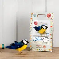 The Crafty Kit Company- British Birds Blue Tit Needle Felting Kit