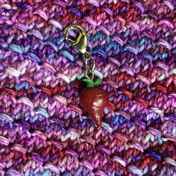 Monthly Stitch Marker- February '18 Heart Beets