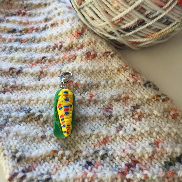 Monthly Stitch Marker- November '16 Harvest Corn